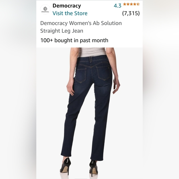 NWOT Democracy Jeans - Picture 2 of 11